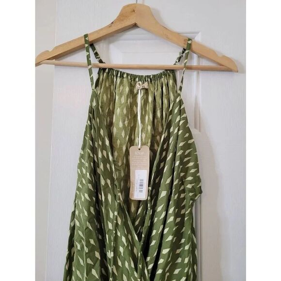 Khush Keani Hawaii Shore Romper Summit Olive XL NWT $120 - Picture 4 of 10